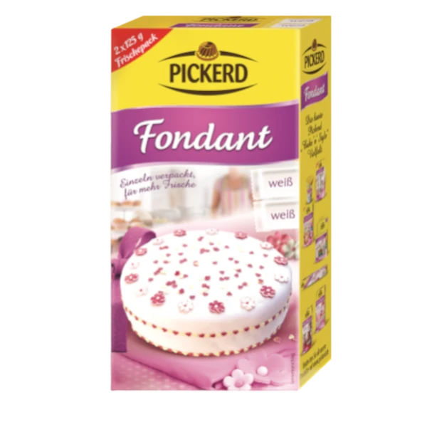 Zuckerpaste Fondant - Weiß 250g