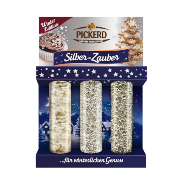 3er Set Silber-Zauber