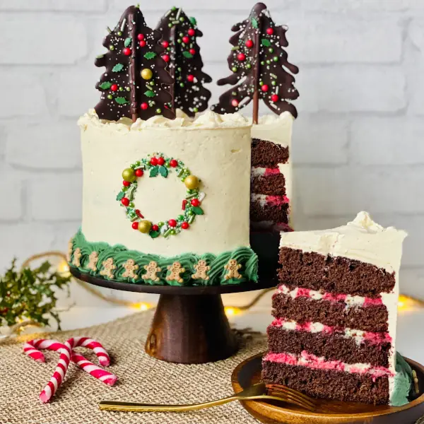 Christmas Surprise Cake
