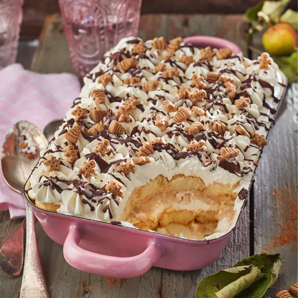 Bratapfel-Tiramisu