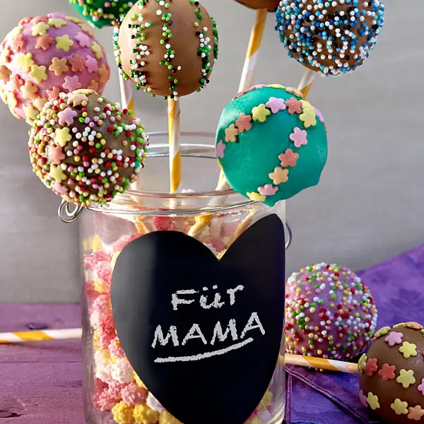 Lustige Cake-Pops