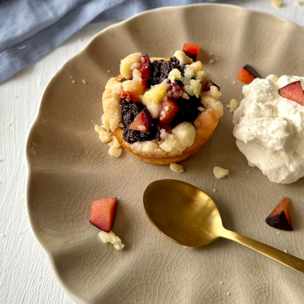 Mohn Pflaumen Küchlein