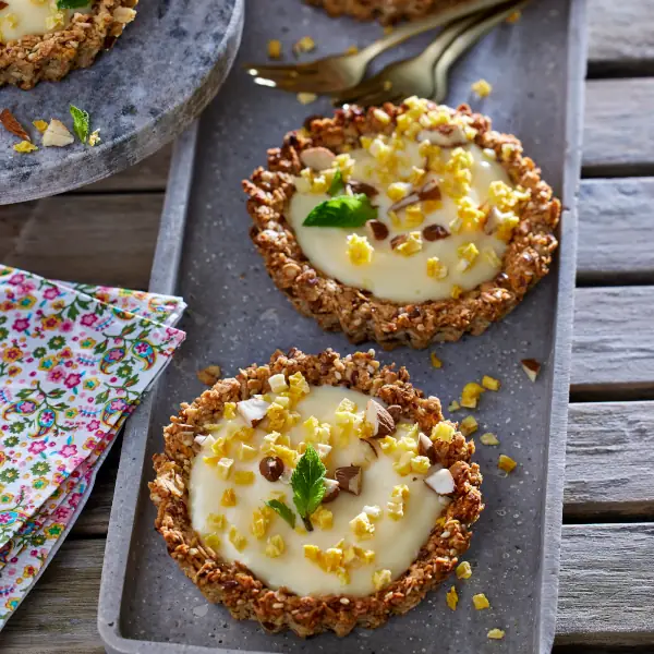 Mango-Granola-Tartelettes 