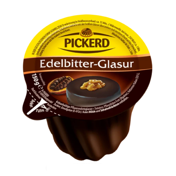 Edelbitter-Glasur