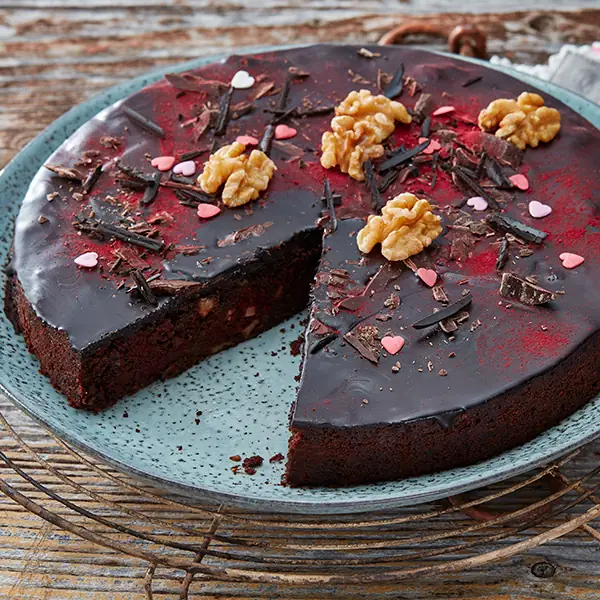 Rote-Beete-Schokoladenkuchen